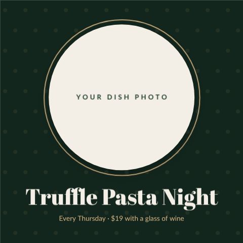 Restaurant Special Post template