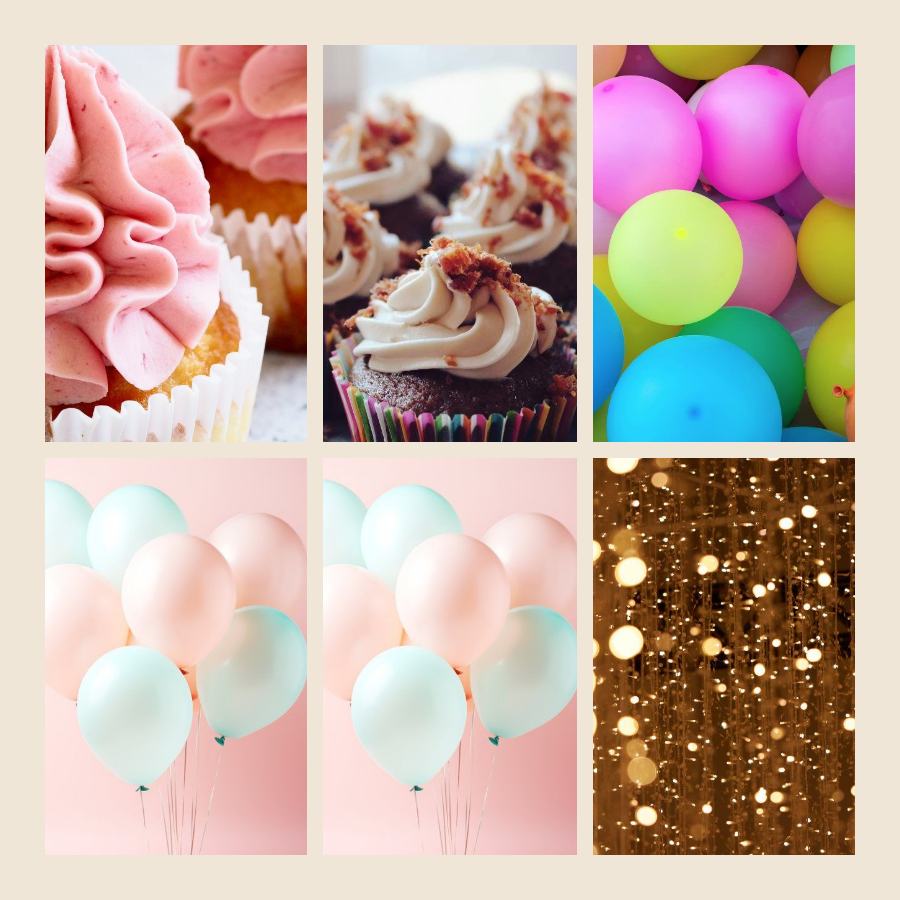 Sand Best friends 6 Photo Collage — editable photo collage template
