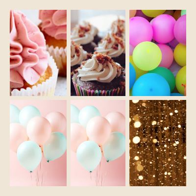 Sand Best friends 6 Photo Collage template