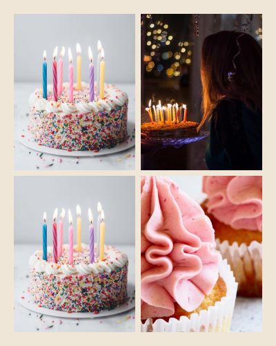 Sand Party night 4 Photo Collage template