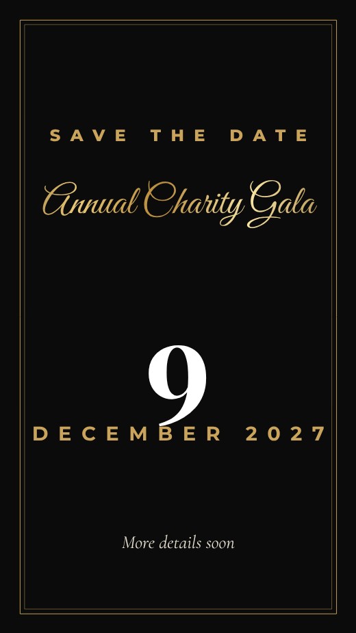 Save Our Event Story — free save the date template