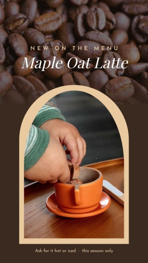 Seasonal Latte Coffee Story