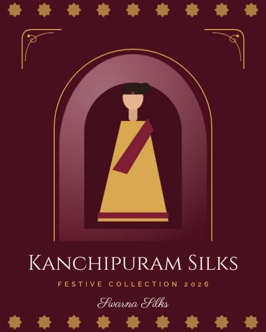 Silk Saree Festive Post template