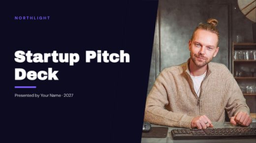 Startup Pitch Deck Presentation template