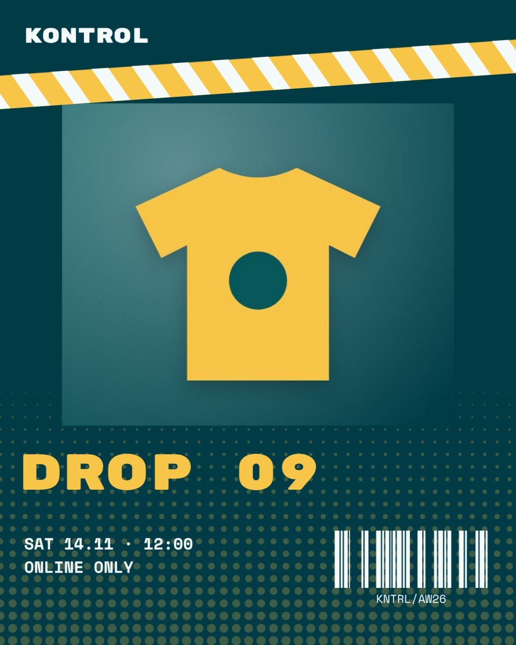 Streetwear Hoodie Drop Post — editable marketing template