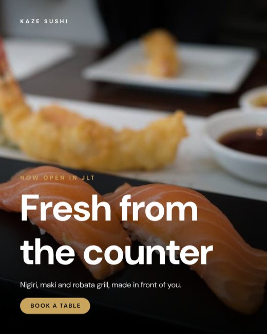 Sushi Restaurant Post