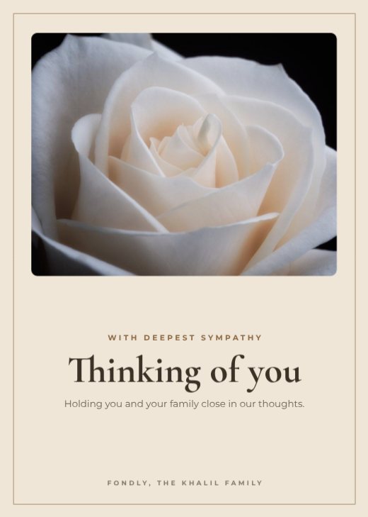 Sympathy Card