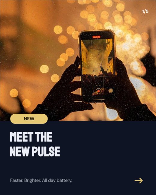 Tech Launch Instagram Carousel template