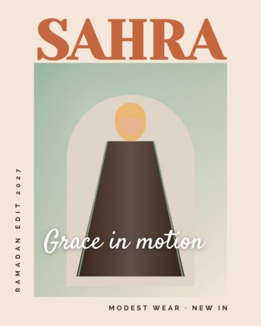 Terracotta Abaya Editorial template