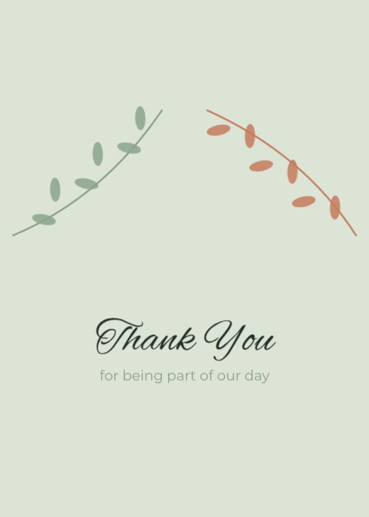 Thank You Card