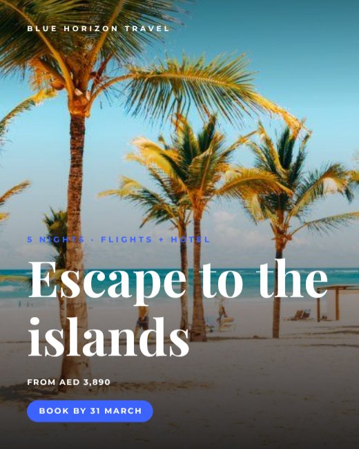 Travel Agency Offer — free sale poster template