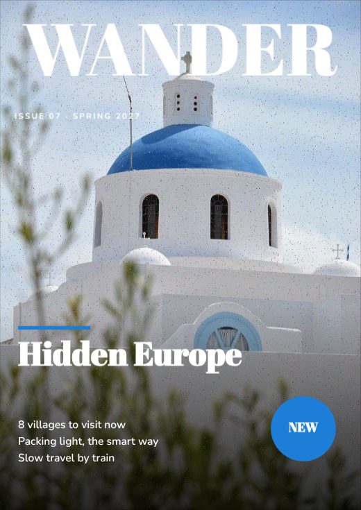 Wander Magazine Cover