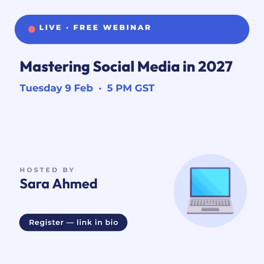 Webinar Announcement Post