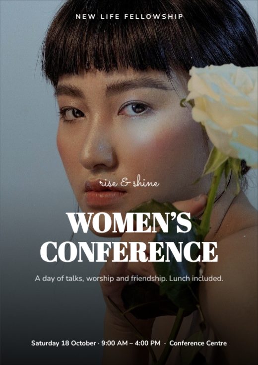 Women’s Conference Church Poster template