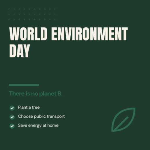 World Environment Day Awareness Post template