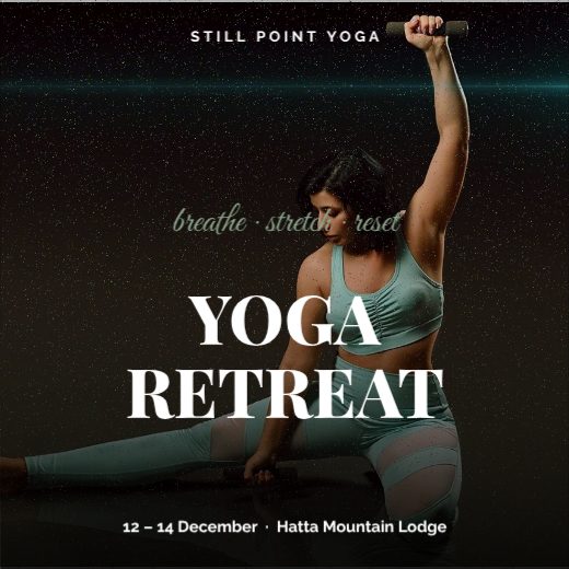 Yoga Retreat Sports Post template